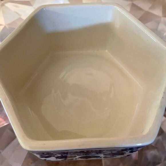 Dieft Blauw Blue and White Bird Vintage Trinket Box Hand Painted Made inHolland - Picture 10 of 15